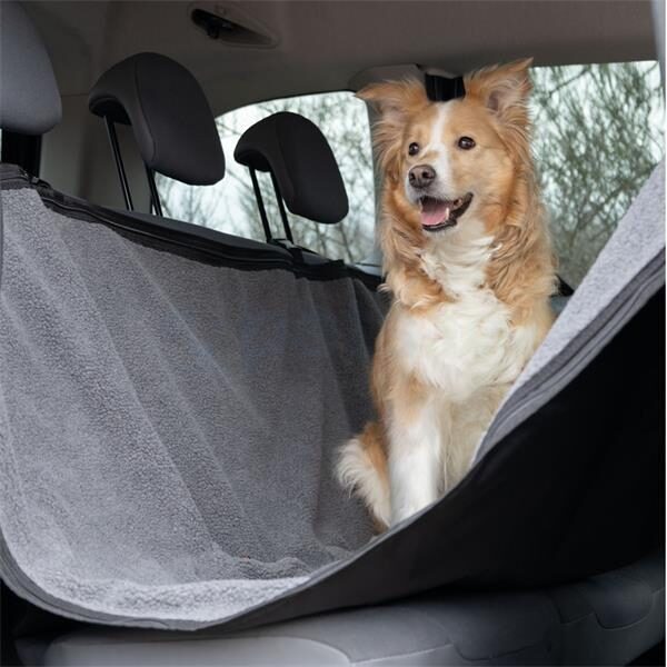 Car seat cover Paco Hammock model Back seat Black & Grey 146x143cm